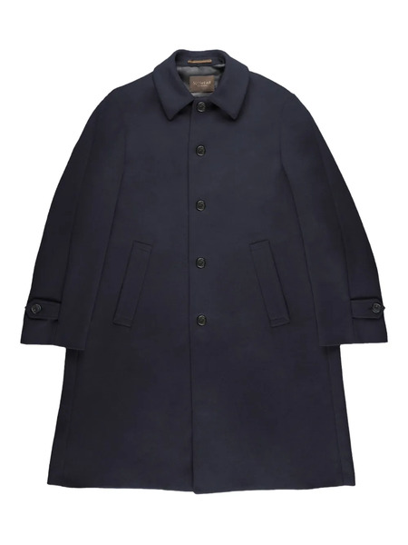  Slowear X Loden Front Flap Pockets Wool Blazer - Blue 