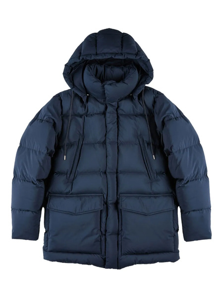  Slowear X Montedoro Quilted Bomber Jacket - Blue 