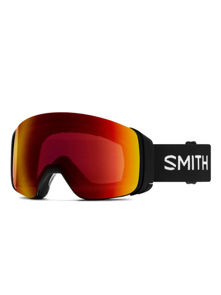  Smith 4d Mag Logo-strap Goggles - Black 