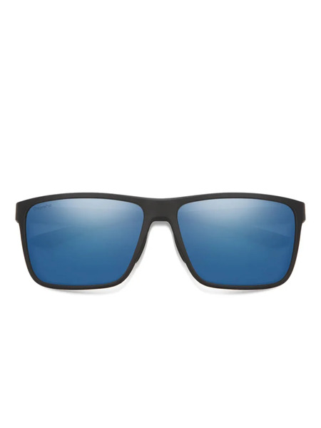  Smith Rectangle-frame Sunglasses - Black 
