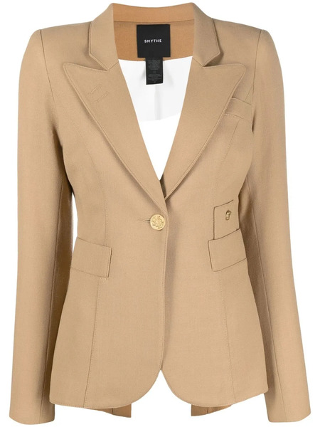  Smythe Peak-lapels Single-breasted Blazer - Brown 