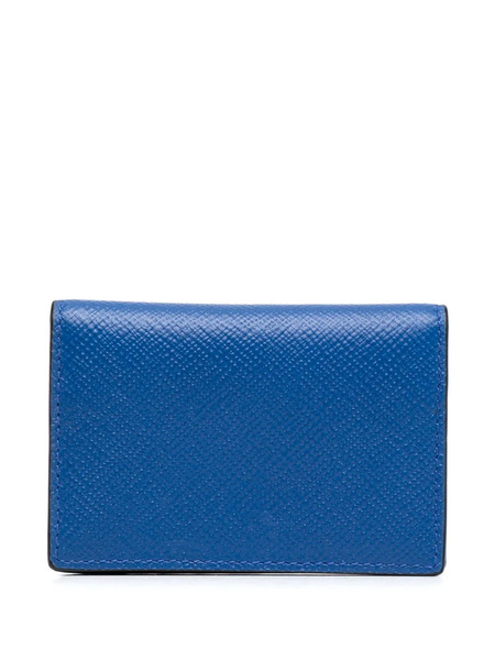  Smythson Folded Card Case - Blue 