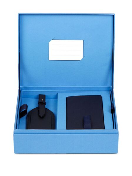  Smythson Gift Box - Blue 