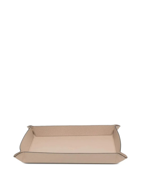  Smythson Large Rectangular Trinket Tray - Neutrals 