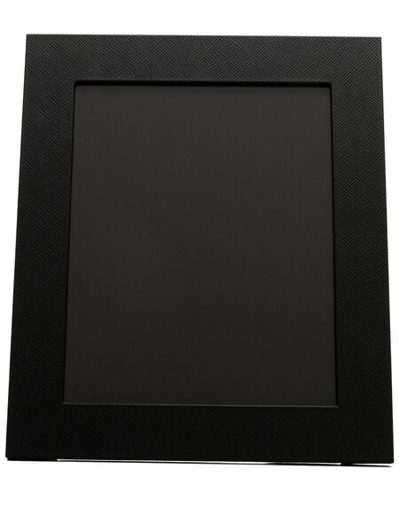  Smythson Leather Photo Frame - Black 