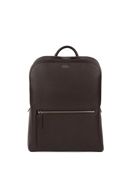  Smythson Ludlow Zip-around Backpack - Brown 
