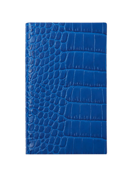  Smythson Mara Panama Notebook - Blue 