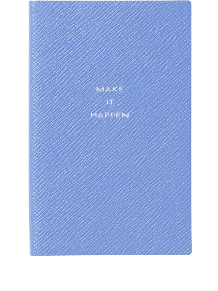  Smythson Panama Notebook - Blue 