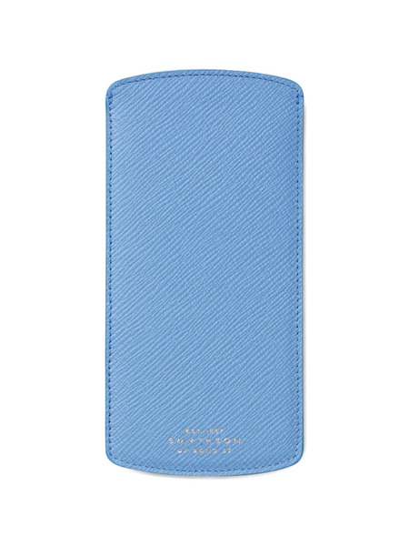  Smythson Panama Optical Glasses Case - Blue 