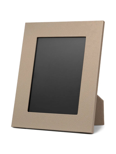  Smythson Panama Photo Frame - Neutrals 