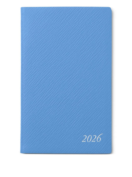  Smythson 2026 Panama Weekly Diary - Blue 