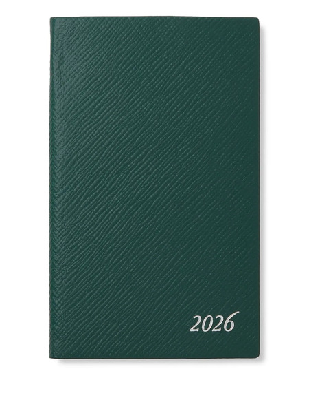  Smythson 2026 Panama Weekly Diary - Green 