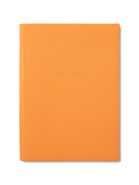  Smythson 2026-2027 Soho Weekly Diary - Orange 