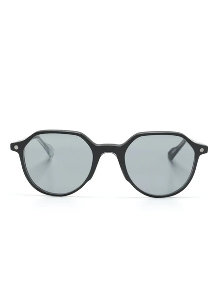  Snob Clubber Round-frame Glasses - Black 
