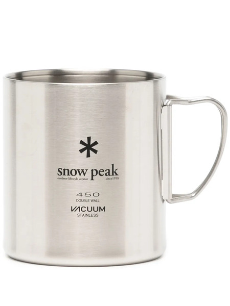  Snow Peak Mg-214 Logo-print Cup - Silver 