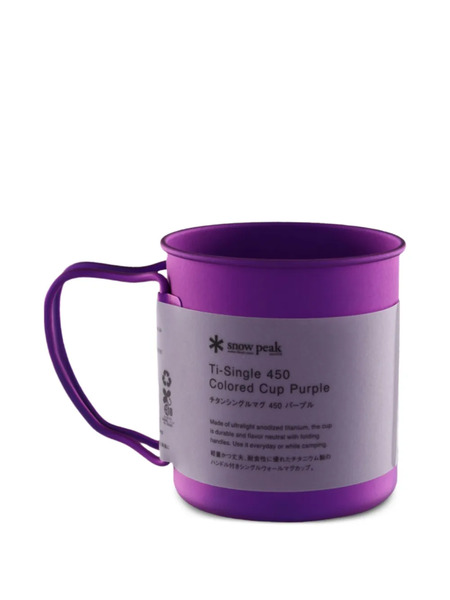 Snow Peak Ti-single 450 Mug - Purple 