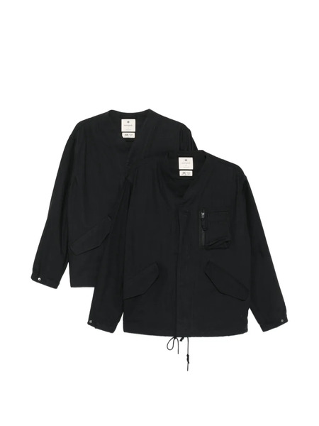  Snow Peak Zip-fastening Pocket Jacket - Black 