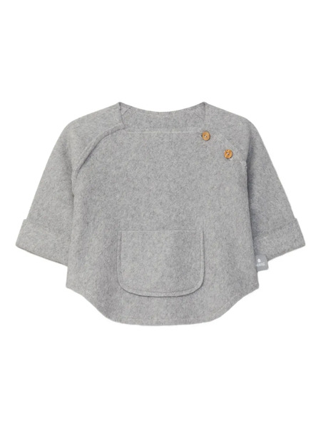  Snug Pocket Fleece Sweater - Grey 