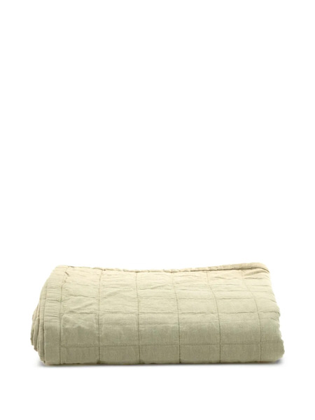  Society Limonta Quilted Cotton Throw (260 Cm) - Neutrals 