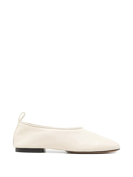  Soeur Bala Pull-tab Ballet Flats - White 