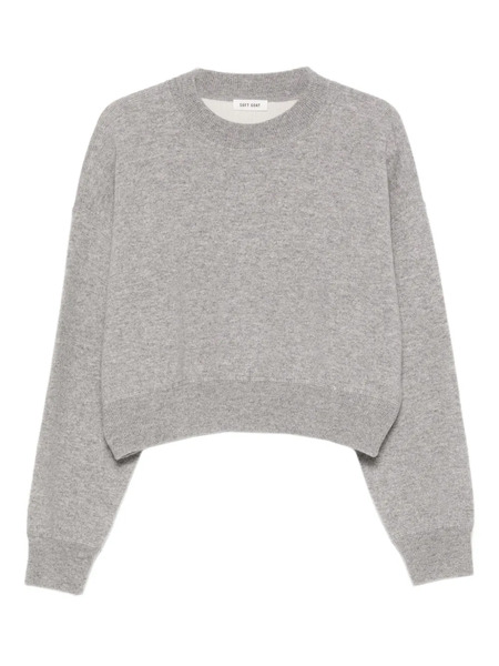  Soft Goat Crew-neck Knitwear - Grey 