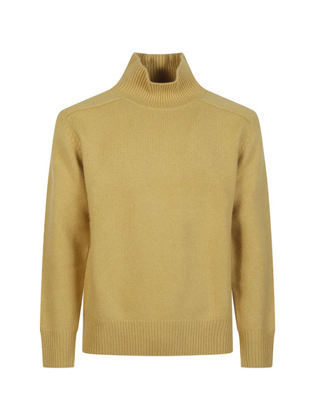  Soft Goat Turtleneck Sweater - Yellow 