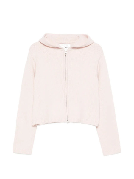  Soft Goat Zip Hoodie - Pink 