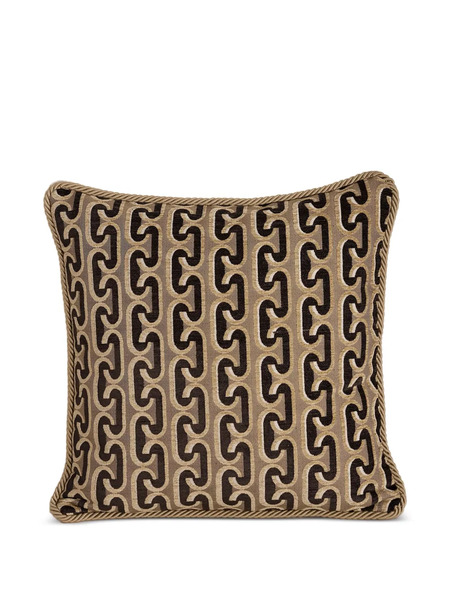  Soho Home Budleigh Geometric-pattern Square Cushion - Neutrals 