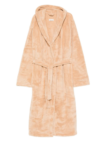  Soho Home Hooded Belted Robe - Neutrals 