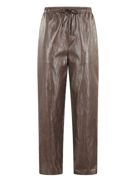  Solotre Drawstring Trousers - Brown 
