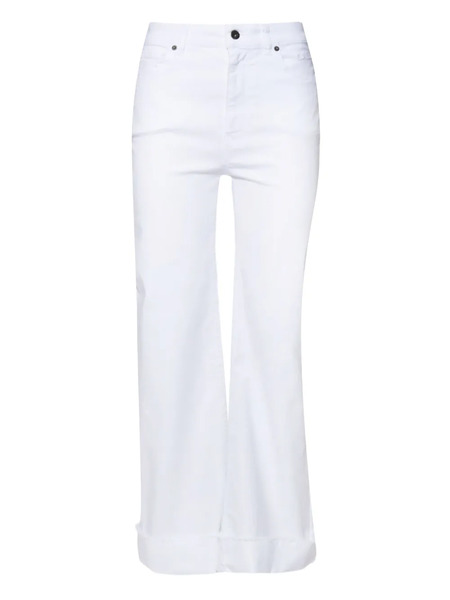  Solotre Flared Jeans - White 
