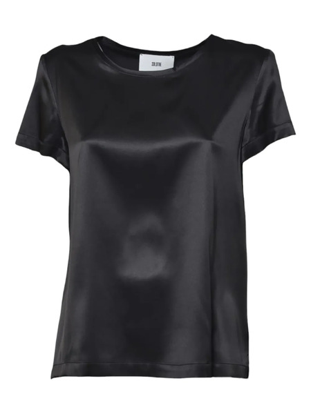  Solotre Short-sleeve Top - Black 