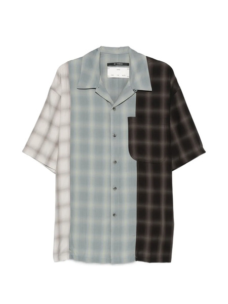  Song For The Mute Checked-pattern Shirt - Blue 