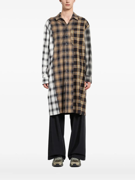  Song For The Mute Plaid Shirt - Neutrals 