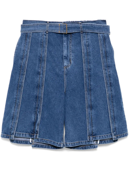  Songzio Belted Shorts - Blue 