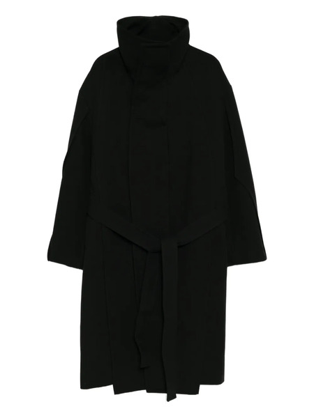  Songzio Cut Out Wrap Coat - Grey 
