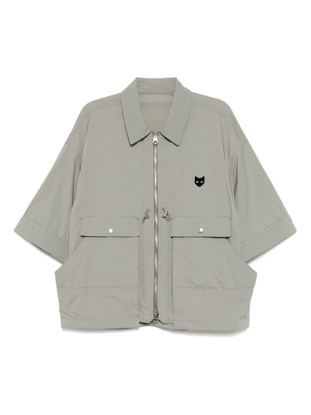  Songzio Multi Pocket Half Jumper Jacket - Grey 