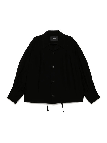 Songzio Polydart Collared Jacket - Black 