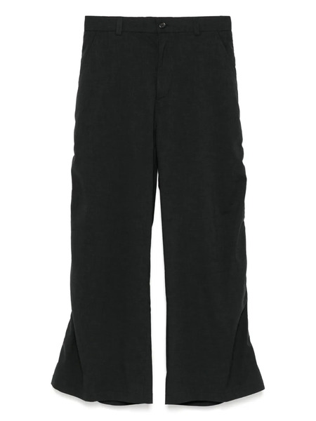  Songzio Shirring Flare Pants - Grey 