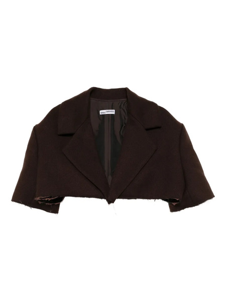  Sonia Carrasco Cropped Jacket - Brown 