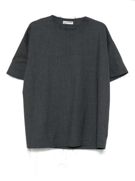  Sonia Carrasco Tailored Pinstripe Top - Grey 