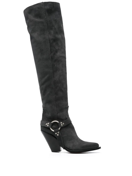  Sonora Acapulco Suede Boots - Grey 