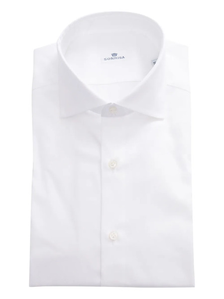  Sonrisa Buttoned-up Cotton Shirt - White 