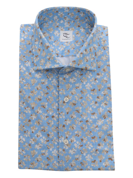  Sonrisa Floral-print Shirt - Blue 