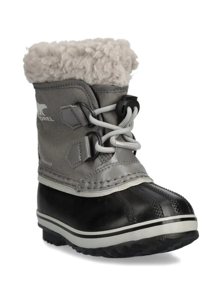  Sorel Kids Yoot Pac Shearling-trim Boots - Grey 