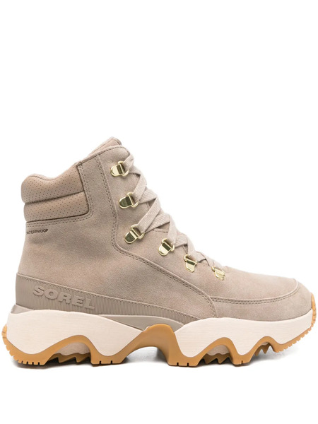 Sorel Kinetic™ Lace-up Chunky-sole Combat Boots - Brown 