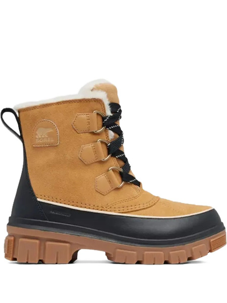  Sorel Shearling Rain Boots - Brown 