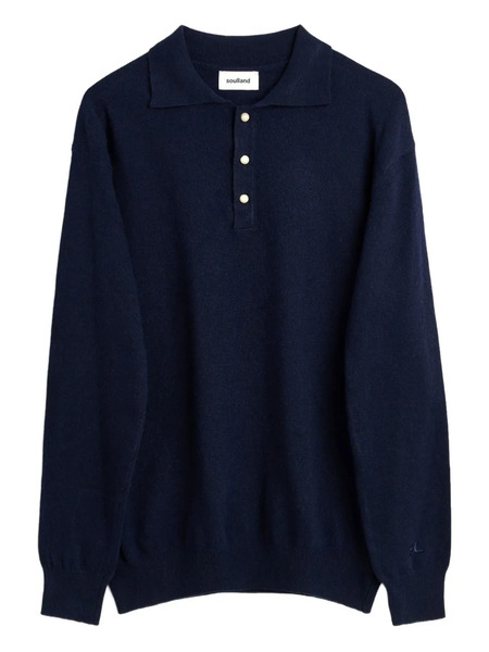  Soulland Marcel Sweater - Blue 