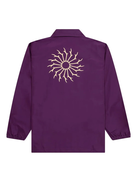  South2 West8 Logo-print Overshirt - Purple 