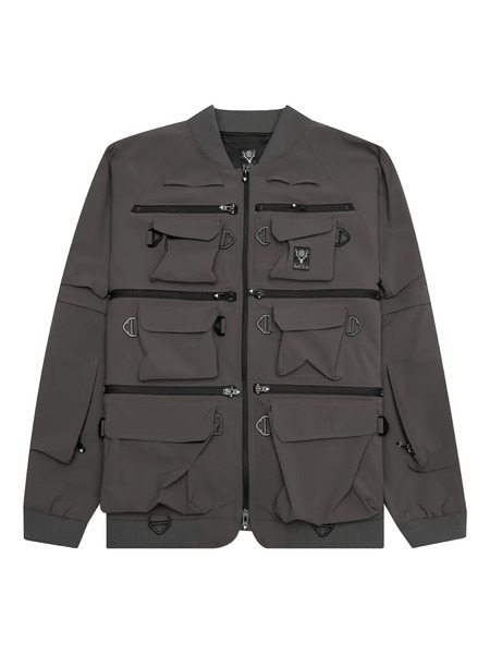  South2 West8 Multi-pocket Zipped Jacket - Black 